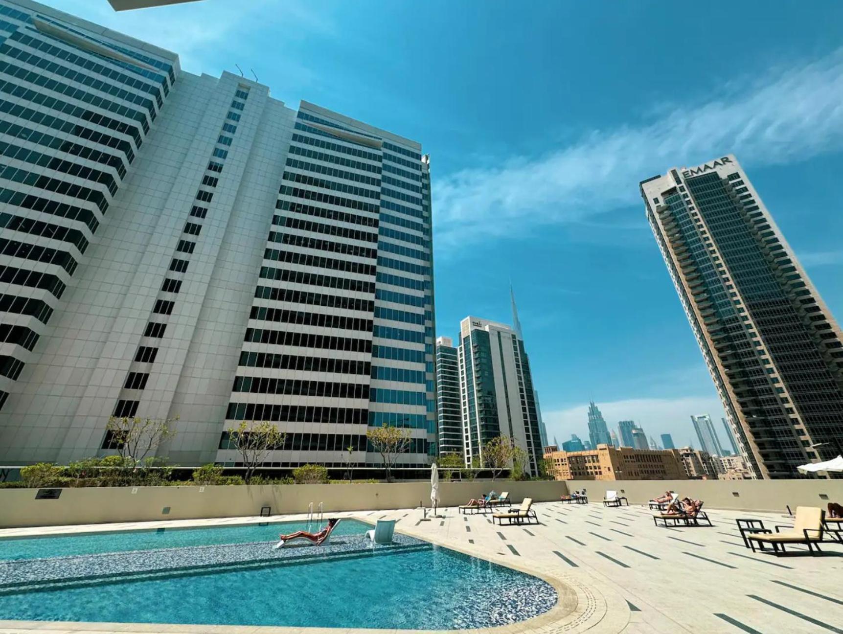 Luxury With Burj Khalifa View - Marquise Square Tower * Dubai