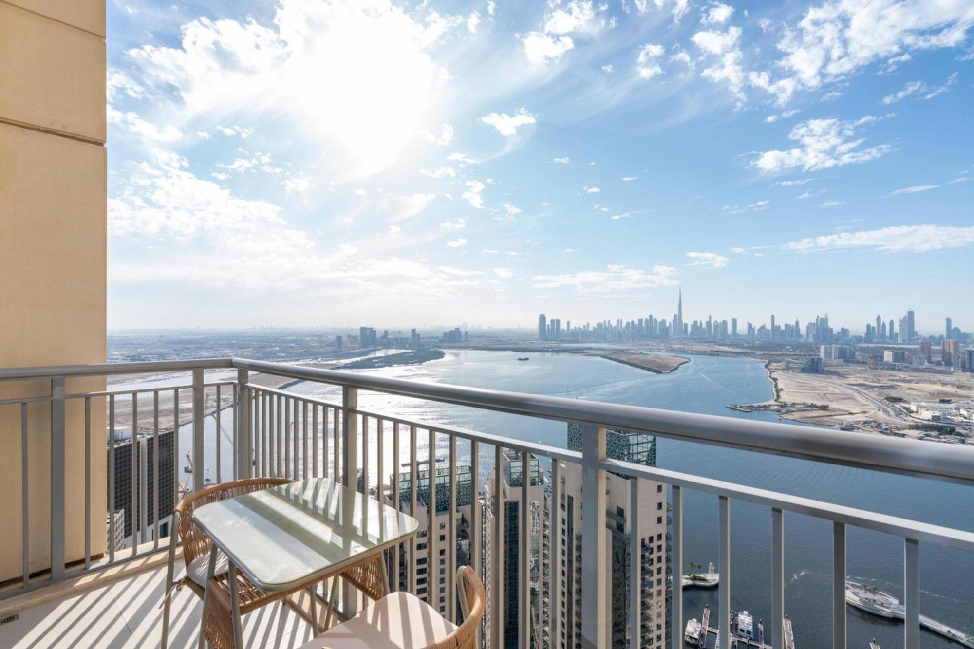Boulevard - Luxury 3br Penthouse With Burj Khalifa And Creek Views