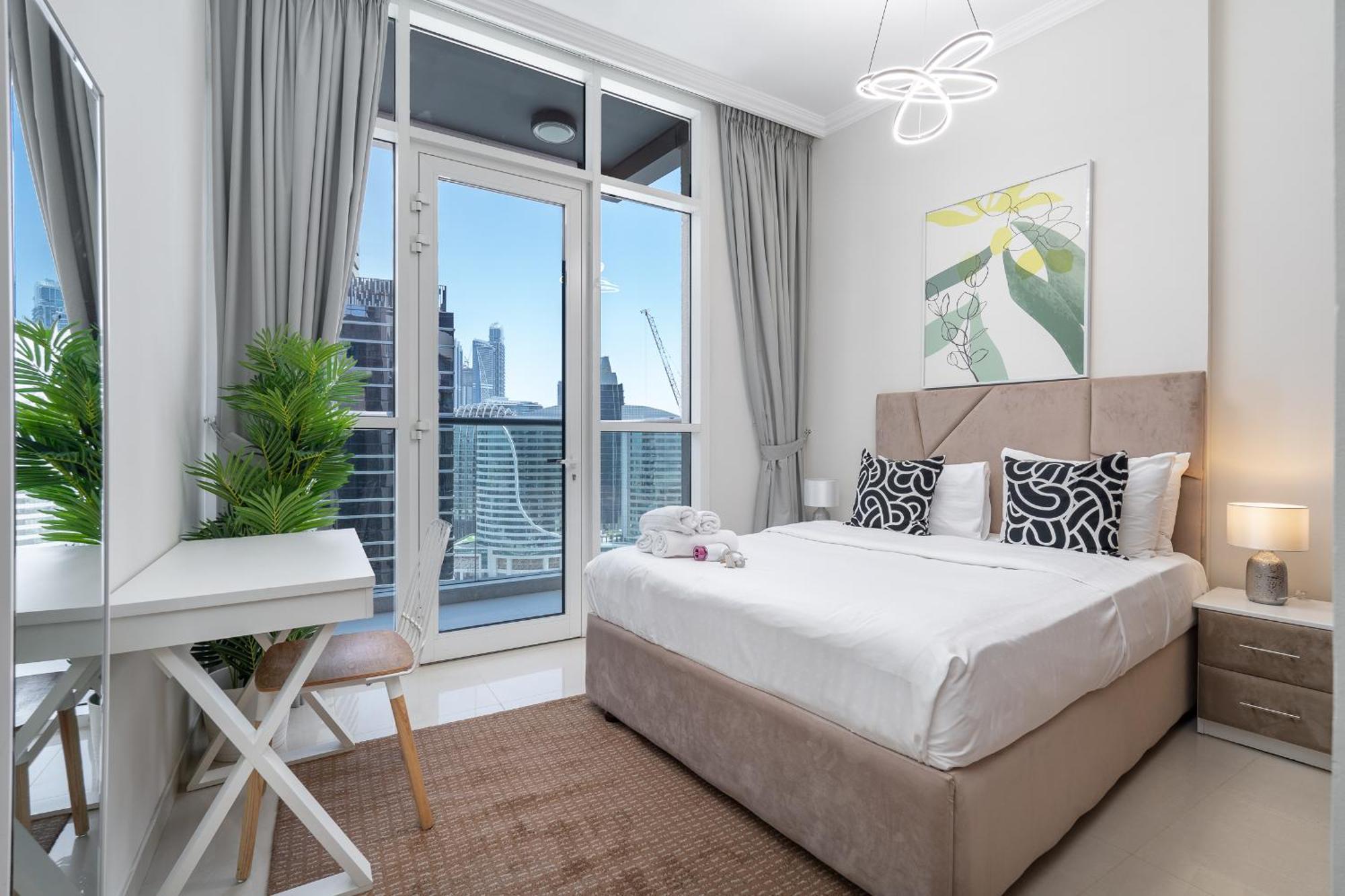 Apartment Heaven Crest Downtown - 3 Bedroom 2 Minute Walk To Mall And Burj Khalifa *