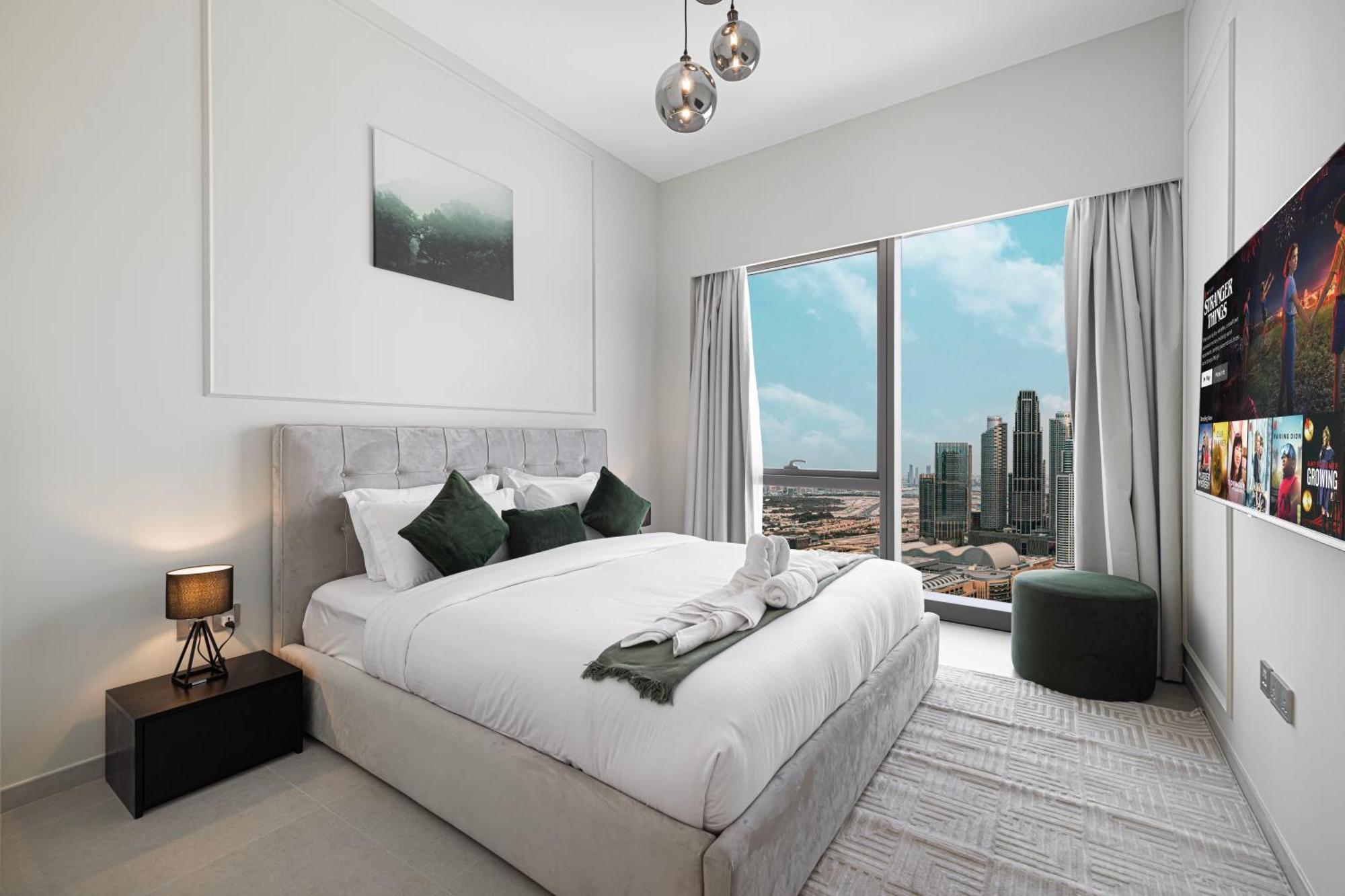 Apartment Skyhigh Luxury 2br Burj View Walk Mall Dubai