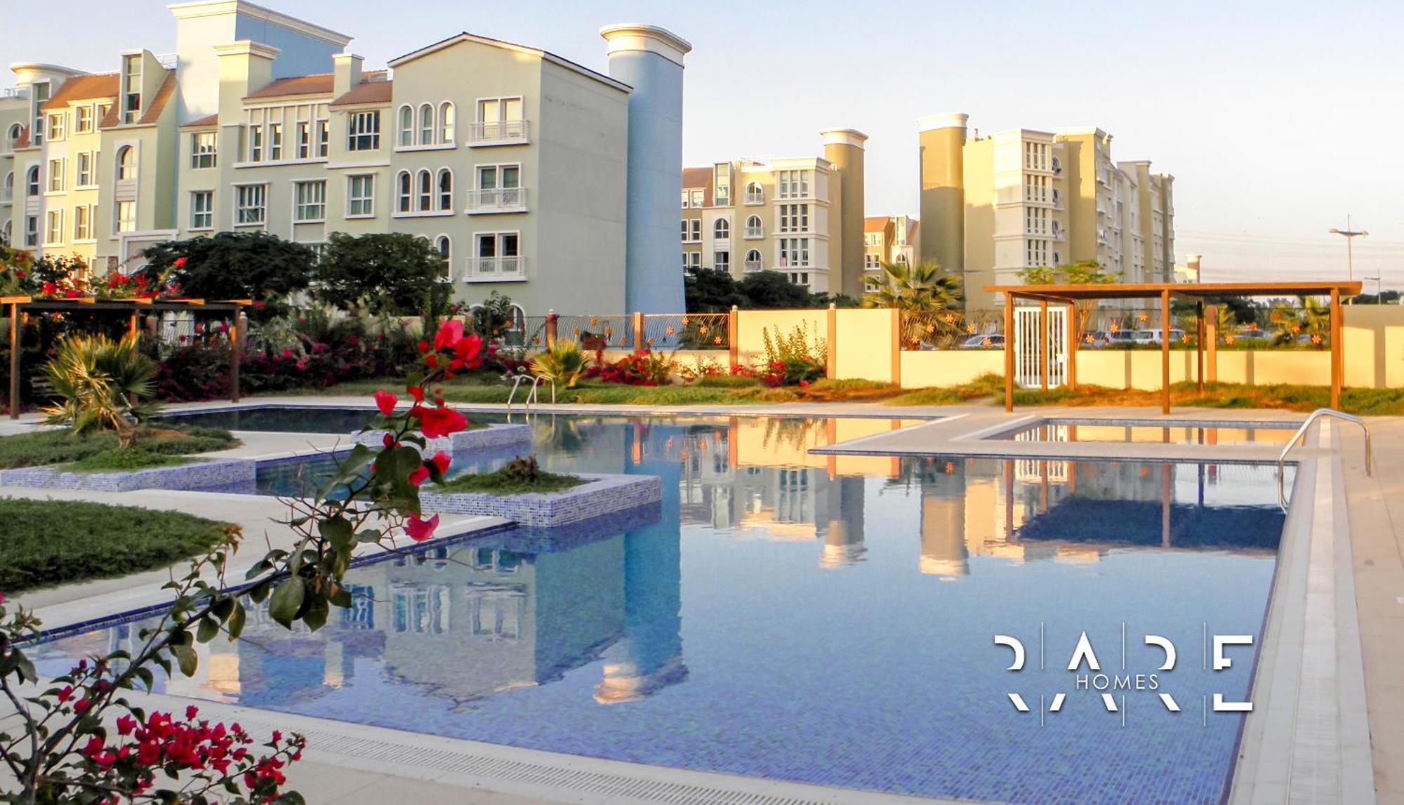 Apartment Rare Homes - Mediterranean Cluster - Near Ibn Battuta Mall - Discovery Garden - Building# Med 49 - R514