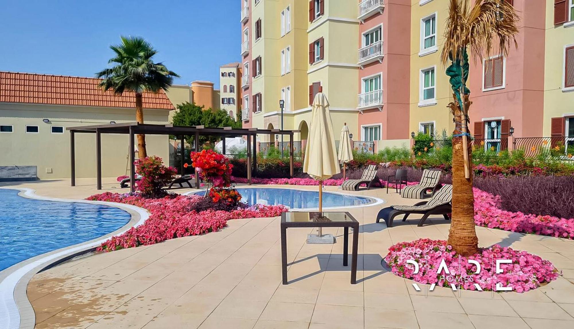 Rare Homes - Mediterranean Cluster - Near Ibn Battuta Mall - Discovery Garden - Building# Med 49 - R514 Apartment