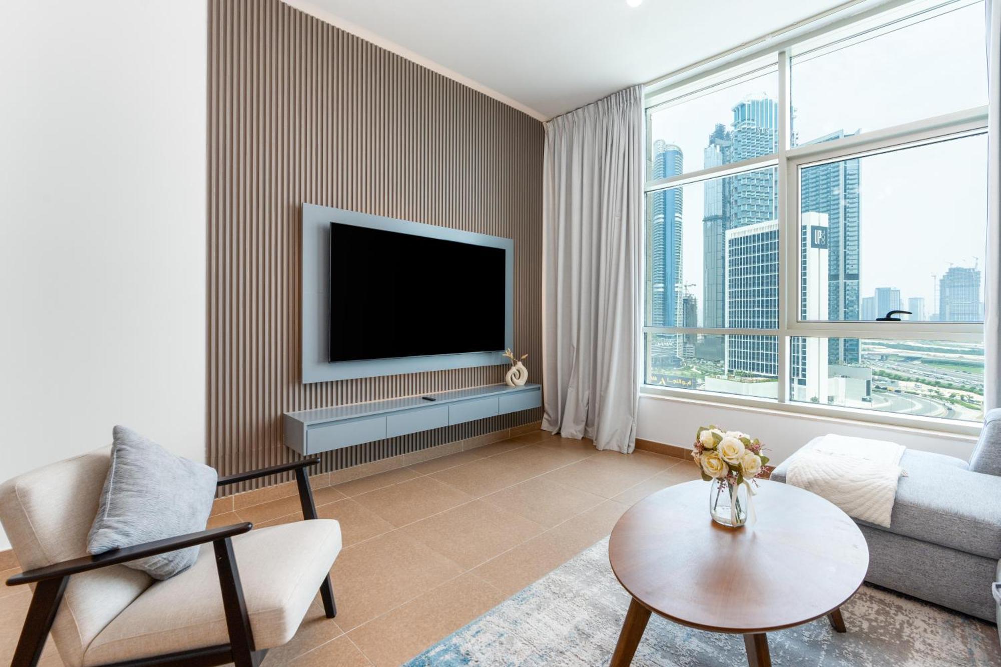 White Sage Newly Renovated 1br Business Bay Hamilton Residency Apartment