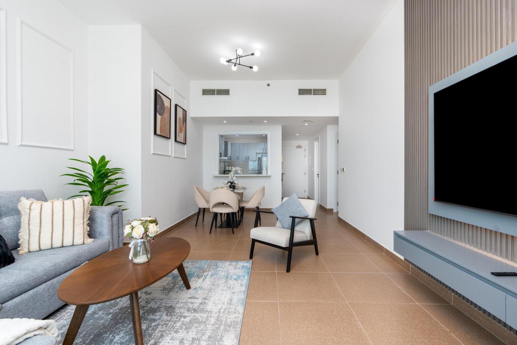 White Sage Newly Renovated 1br Business Bay Hamilton Residency Apartment *