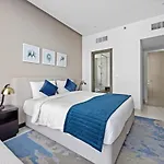 A Living Modern 1Br Apartment With Balcony & Canal View At Prive-517 Business Bay