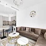 Aliving Luxury 1Br Sobha Creek Vista Reserve Burj Khalifa View