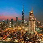 Panoramic Burj Khalifa & Fountain View