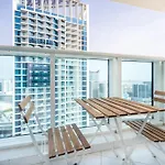 Studio Apartment In Damac Maison Prive Businessbay - Dubai Canal View