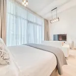 Bright Studio With Mesmerizing Canal And City View