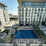 Manzil - 1Br Apartment In Sobha Hartland With Pool View, Near Burj Khalifa And Dubai Mall