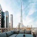 The Signature Burj Khalifa View Residence With Terrace