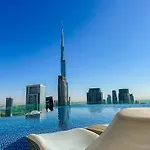 64Th Floor Rooftop Pool Offering Amazing Burj Khalifa Views, 2Br Apartment In Paramount Hotel Midtown