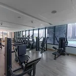Studio Retreat With Canal And Burj Khalifa Views