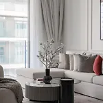 Flat 1Br Palm And Marina Views