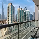 #140 Elegant 1Br With Burj Khalifa View In Business Bay