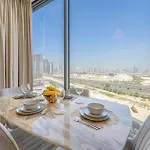 Marco Polo - Stunning 2Br With Burj View, Spacious Gym & Pool