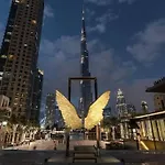 Luxury Burj Khalifa View - Mins Walking Dubai Mall