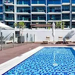 Opulent Studio With Balcony At Aziz Riviera