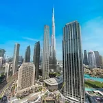 Forte Tower 2, Modern Luxury Apartment Overlooking Burj Khalifa