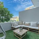 Minimalist Studio With Nature-Inspired Balcony In Jvc
