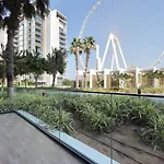 Livbnb-Serene 1B With Private Patio And Ain Dubai Views