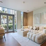 Livbnb-Serene 1B With Private Patio And Ain Dubai Views