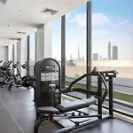 Charming Studio With Burj Khalifa View In Azizi12