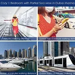 One Bedroom Apt In Dubai Marina Near Beach Z1911
