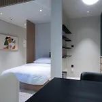 Modern Studio At Upside Living With Burj Views - Business Travelers