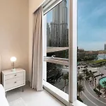 Luxury Burj And Fountain View 5 Min To Dubai Mall