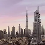 Lux Apartment I Full Burj View - 1 Min Dubai Mall