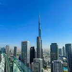 Elite Rooftop Pool And Burj Khalifa Panorama Balcony 2Br Apartment In Paramount Hotel Midtown