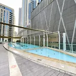 Elegant 1-Bedroom Apartment For 2 At Downtown Dubai With Stunning Canal & Skyline Views