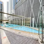 Elegant 1-Bedroom Apartment For 2 At Downtown Dubai With Stunning Canal & Skyline Views