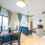 2Br Cozy Elegant, 3 Min To Beach, Dubai Marina