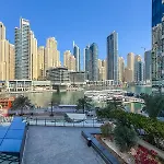 Dubai Marina View - 2Br Apt With Pool & Gym