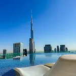64Th Floor Rooftop Dream, Burj Khalifa View Pool, 2Br Apartment In Paramount Hotel Midtown