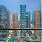 Waves- Cozy 1Br Lakefront Stay In Jlt