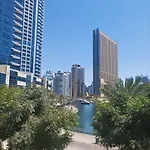 Delux Studio Apartment Dubai Marina The Bay 5 Min Beach Jbr & 3 Min To Tram Station