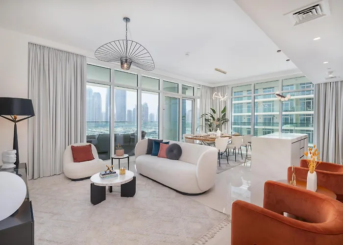 Elegant Seaside Living 3-Bedroom Emaar Beachfront By Suiteable