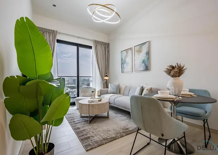 Beautiful 1Br Apartment At Binghatti Heights, Jvc By Deluxe Holiday Homes