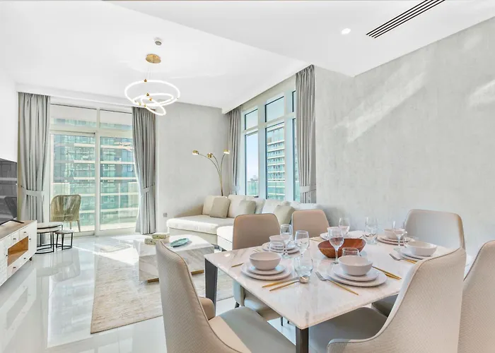 Tropical Home W Private Beach In Emaar Beachfront