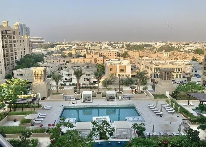White Sage Tranquil Haven 1Br With Burj Views