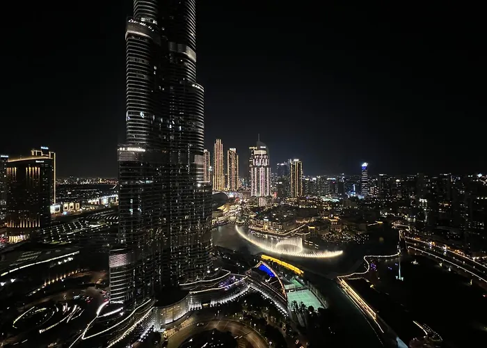 Burj Khalifa&Fountain Exclusive View 2 Bedroom Address Dubai Opera High Floor