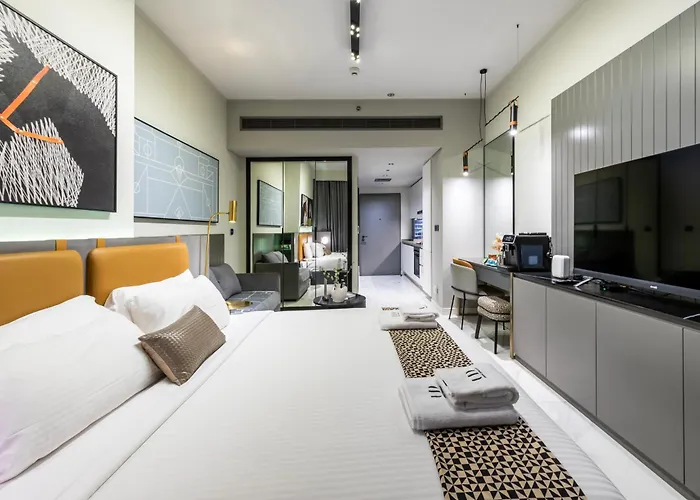 Canal View Studio Downtown - Near Dubai Mall & Burj Khalifa - Mag 318