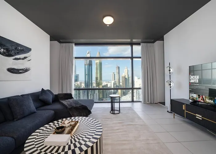 Luxury 1-Bed Difc Stay - City Views In A Prime Area