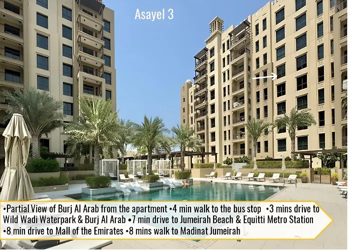 1Bd Partial Burj Al Arab View Prime Location