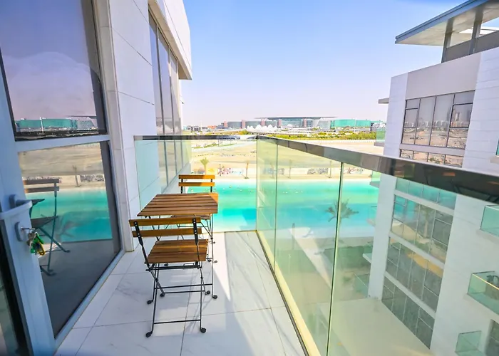 Spacious 1Br Burj Khalifa Views In District One Meydan