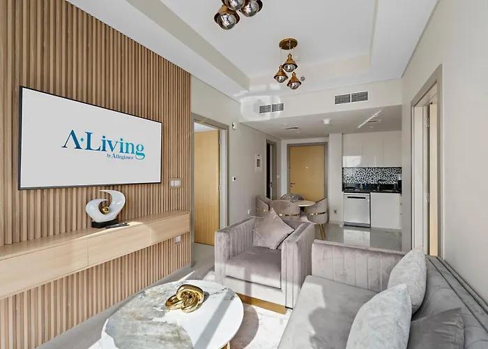 Bright & Modern 2Br Apartment With Balcony In Aykon City