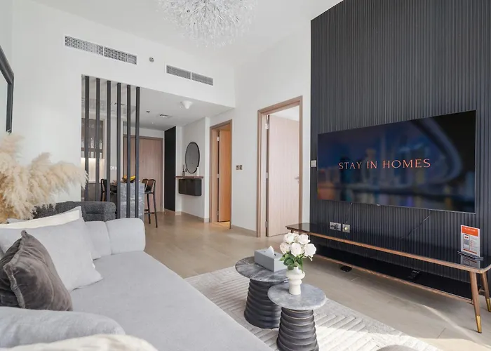 1Br In Azizi Riviera 43 By Stay In Homes - Near Business Bay - Pool - Gym - Parking